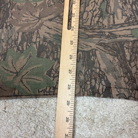 Vintage Real Tree Camo Single Stitch Distressed T Shirt Men's XL - Picture 5 of 11